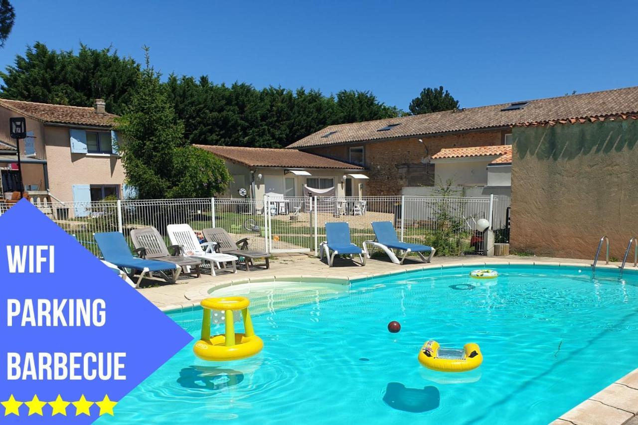 Bel Appartement T2 Climatise Avec Piscine Poitiers-Futuroscope-Creps De Poitiers Vouneuil-sous-Biard ภายนอก รูปภาพ