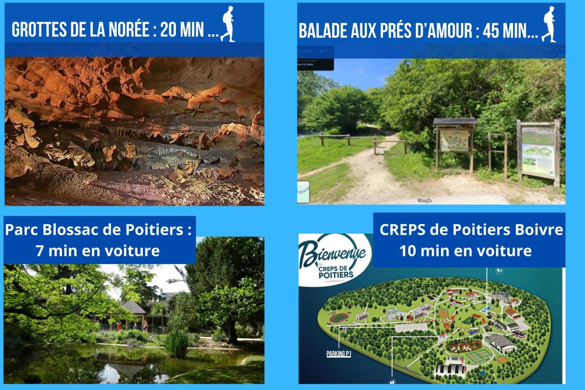 Bel Appartement T2 Climatise Avec Piscine Poitiers-Futuroscope-Creps De Poitiers Vouneuil-sous-Biard ภายนอก รูปภาพ